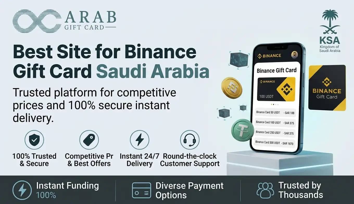 Binance gift card Saudi Arabia