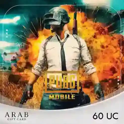 بطاقة شحن شدات ببجي 60UC-$0.99