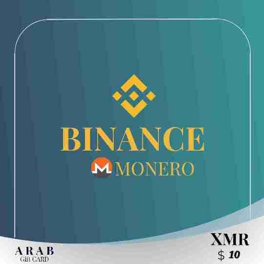 Binance Gift Card XMR $10|BG Gift Card $10