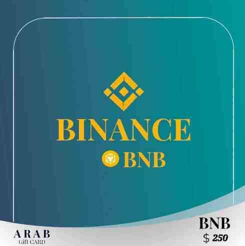 Binance Gift Card BNB $250|BG Gift Card $250