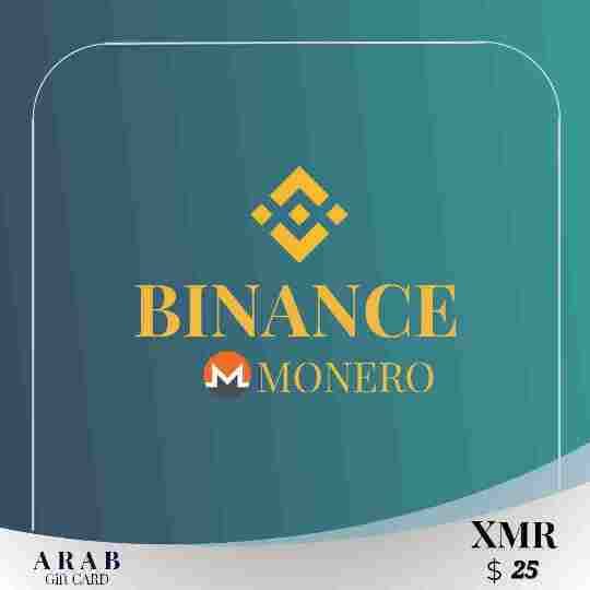 Binance Gift Card XMR $25|BG Gift Card $25