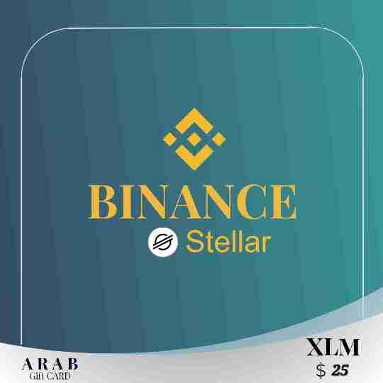 Binance Gift Card XLM $25|BG Gift Card $25
