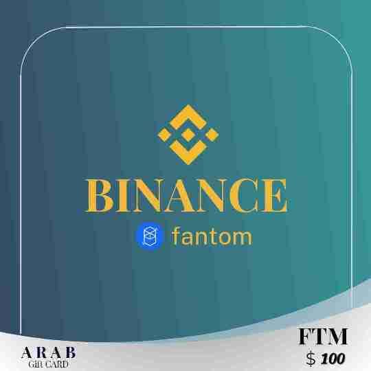 Binance Gift Card FTM $100|BG Gift Card $100