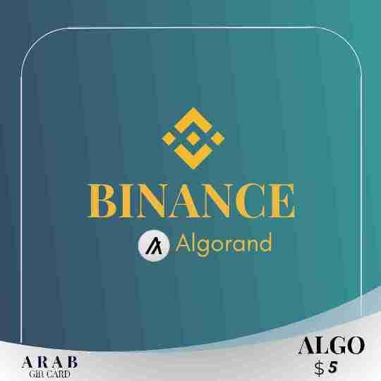 Binance Gift Card ALGO $5|BG Gift Card $5